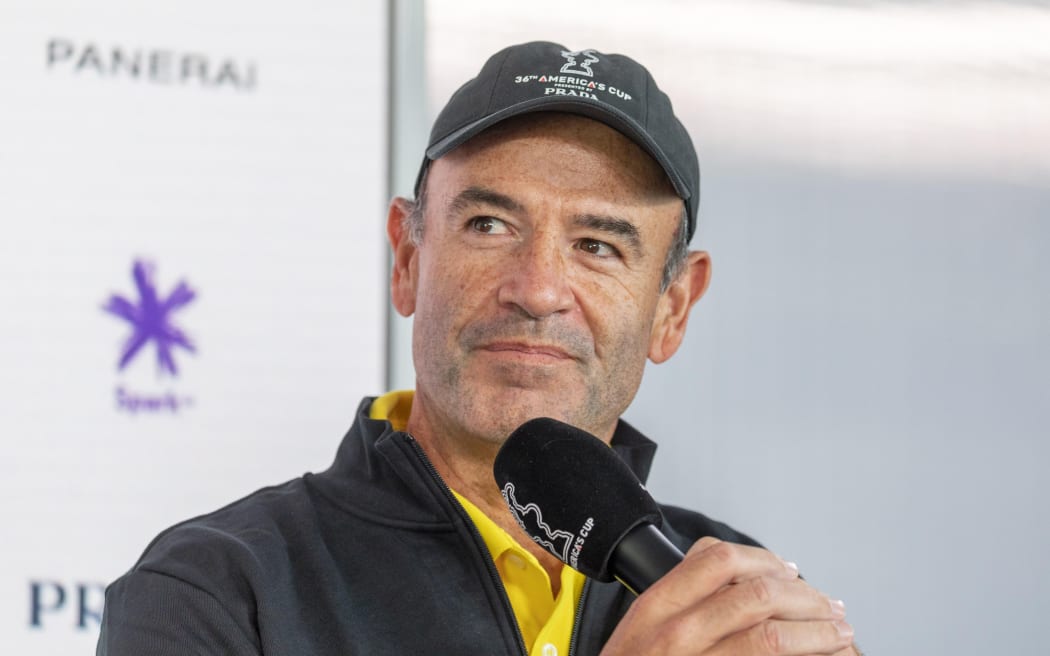 America's Cup chief umpire Richard Slater.