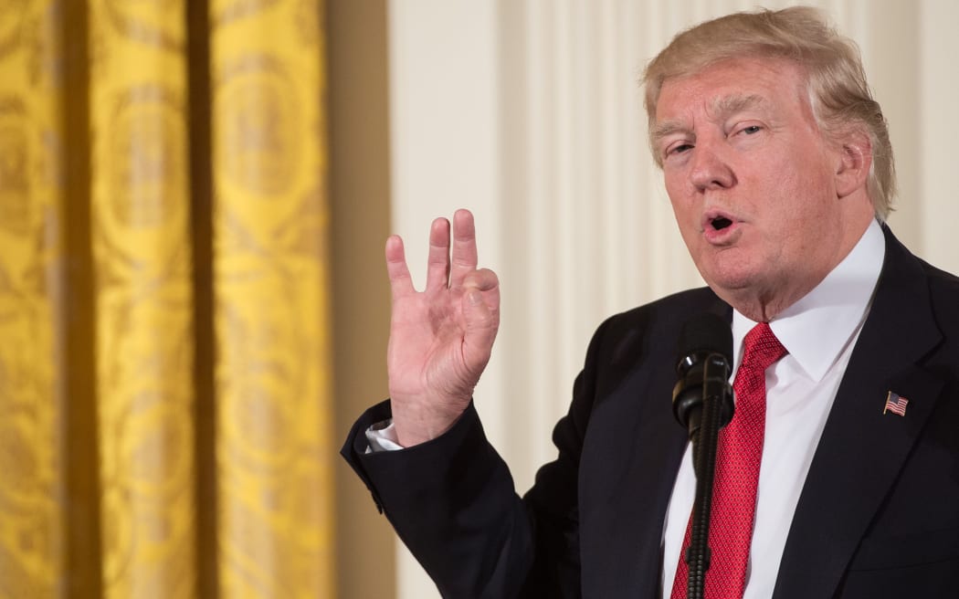 US President Donald Trump