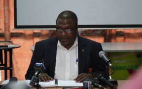 Papua New Guinea's Electoral Commissioner Patilias Gamato