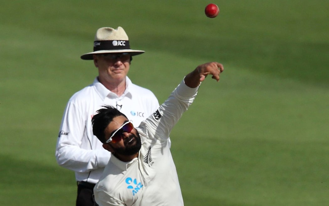Black Caps spinner Ajaz Patel