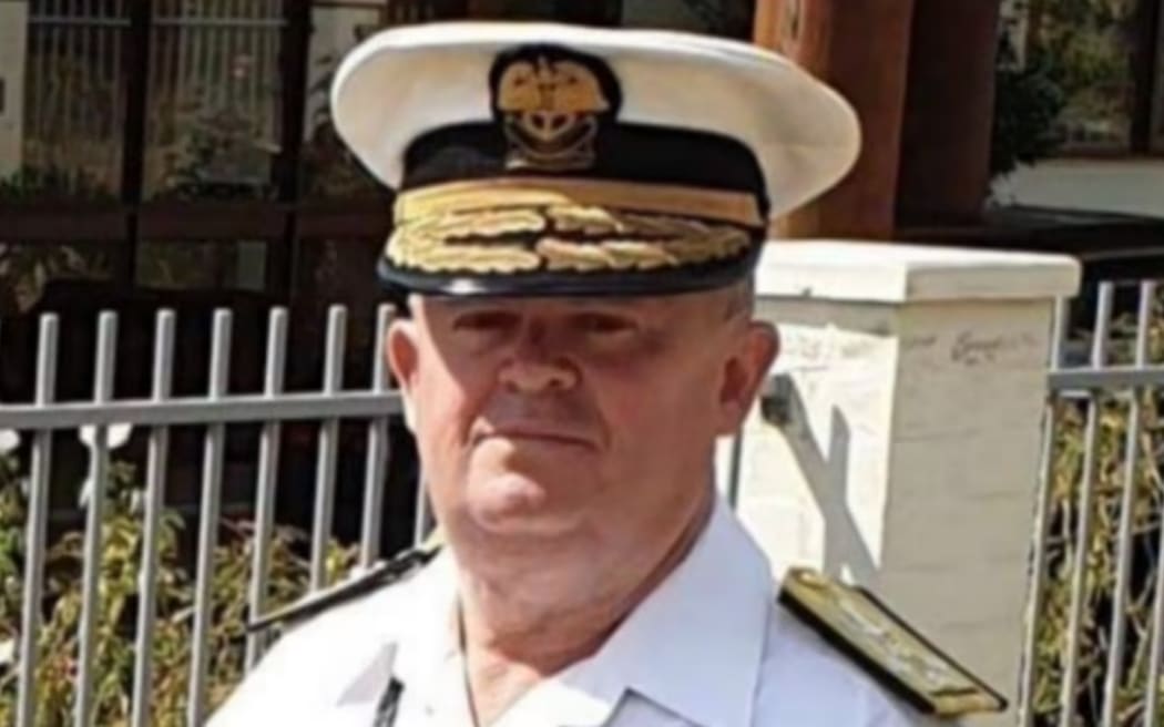 "Admiral" Peter Cowell has never served in the navy. (Supplied)