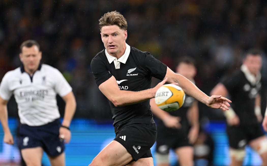 Jordie Barrett of the All Blacks.