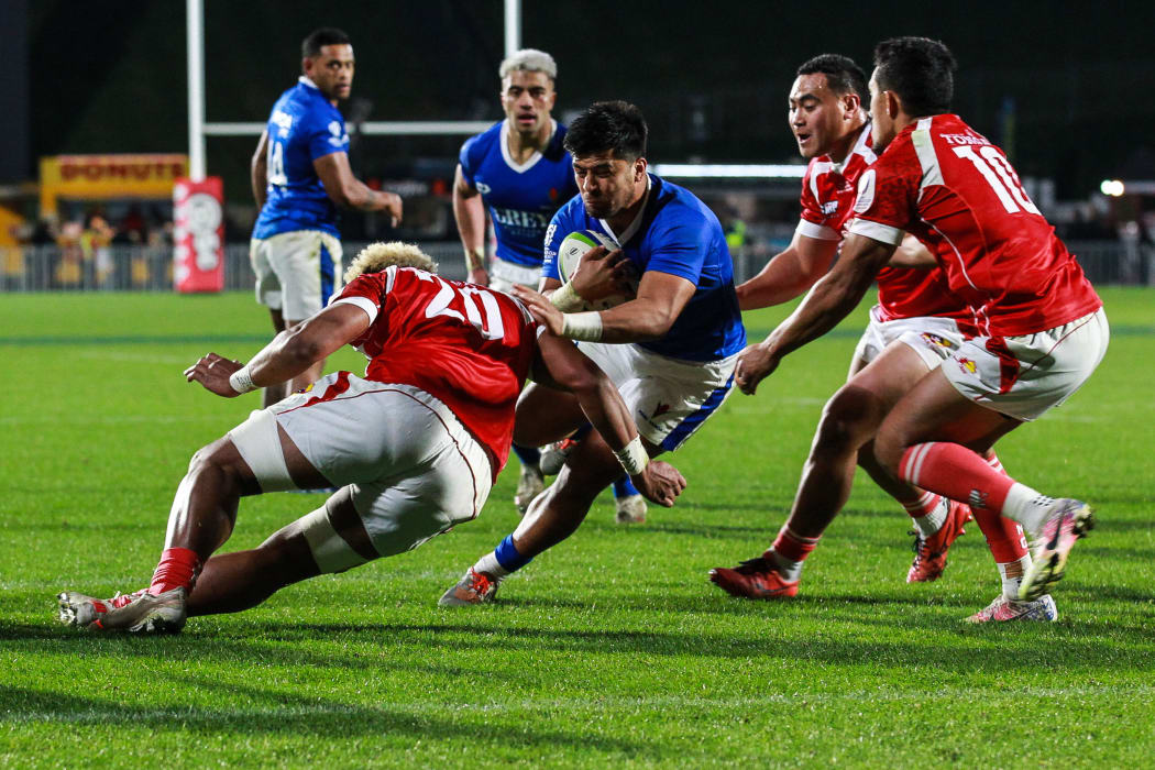 Stacey Ili is among a small number of current Super Rugby players in the Samoa and Tongan squads.