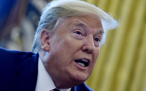 US President Donald Trump
