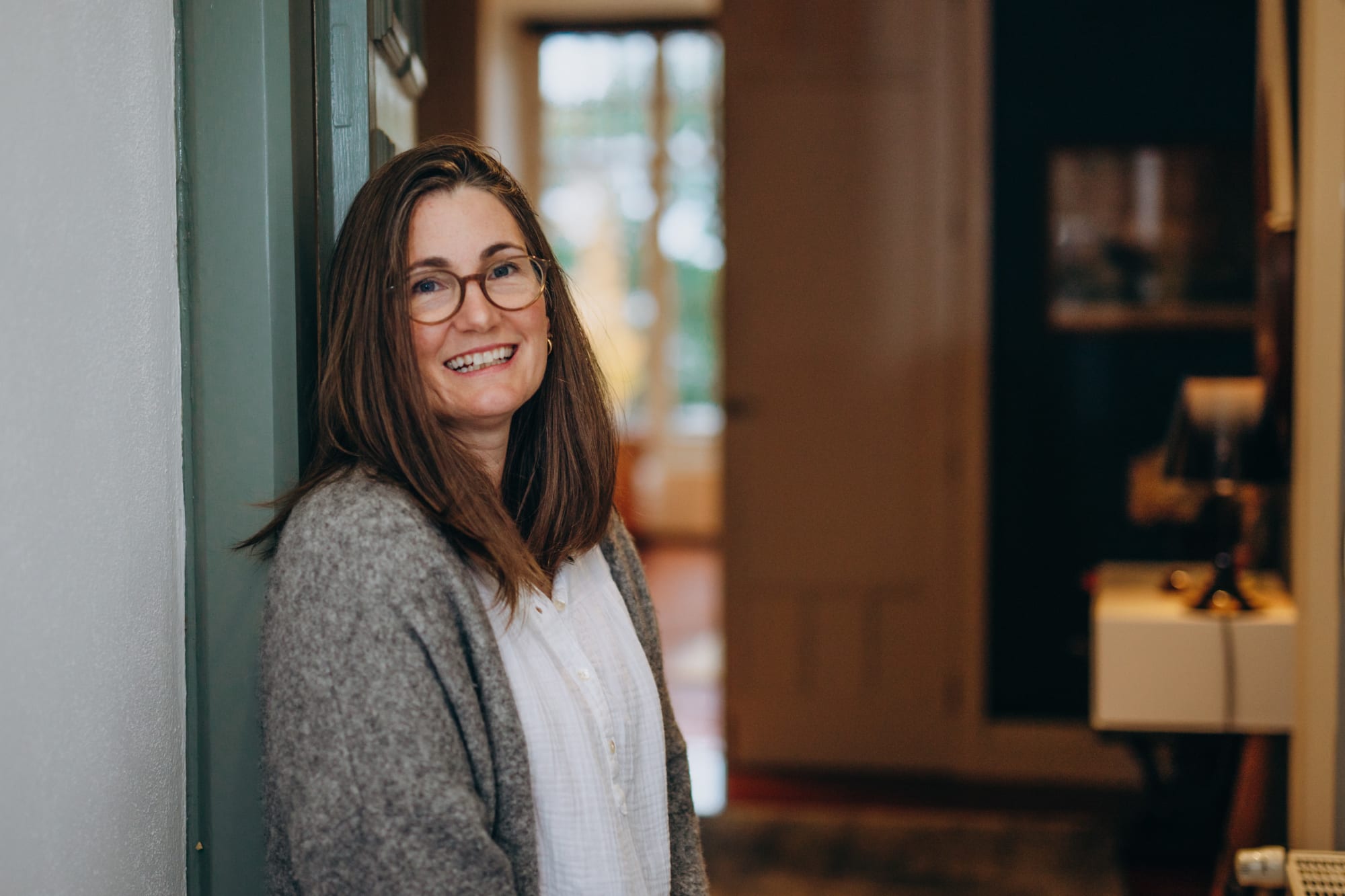 Portraits of people in lockdown. Hadley Fierlinger photographed at her home in Wellington during lockdown Level 3.