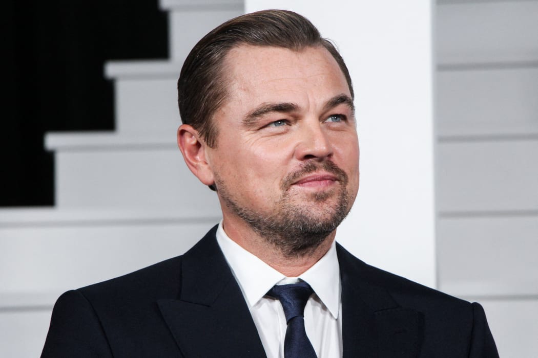 Actor Leonardo DiCaprio arrives at the World Premiere of Netflix's 'Don't Look Up' held at Jazz at Lincoln Center on December 5, 2021 in New York City, New York, United States.