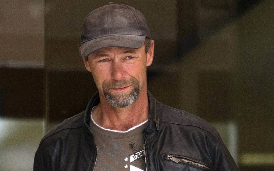 Kim Michael David Barwell leaves Christchurch District Court while facing other charges in 2013.