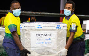 A first batch of AstraZeneca vaccine doses has arived in Vanuatu, 19 May 2021.