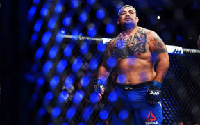 New Zealand UFC heavyweight fighter Mark Hunt