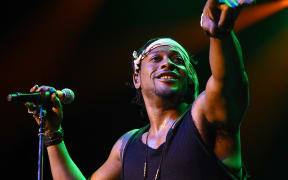 LAS VEGAS, NV - AUGUST 21: Recording artist D'Angelo performs at The Chelsea at The Cosmopolitan of Las Vegas on August 21, 2015 in Las Vegas, Nevada.   Ethan Miller/Getty Images/AFP (Photo by Ethan Miller / GETTY IMAGES NORTH AMERICA / Getty Images via AFP)