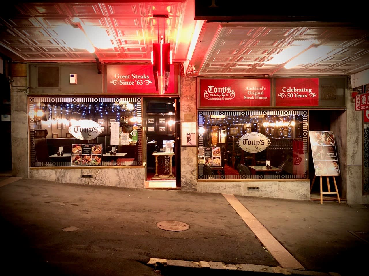 Tony’s in Auckland.