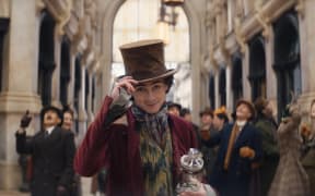 Still from the 2023 film Wonka starring Timothée Chalamet
