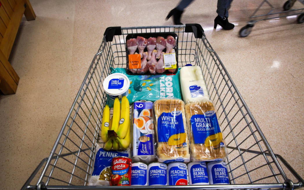 $24.93 of groceries at Pak'nSave