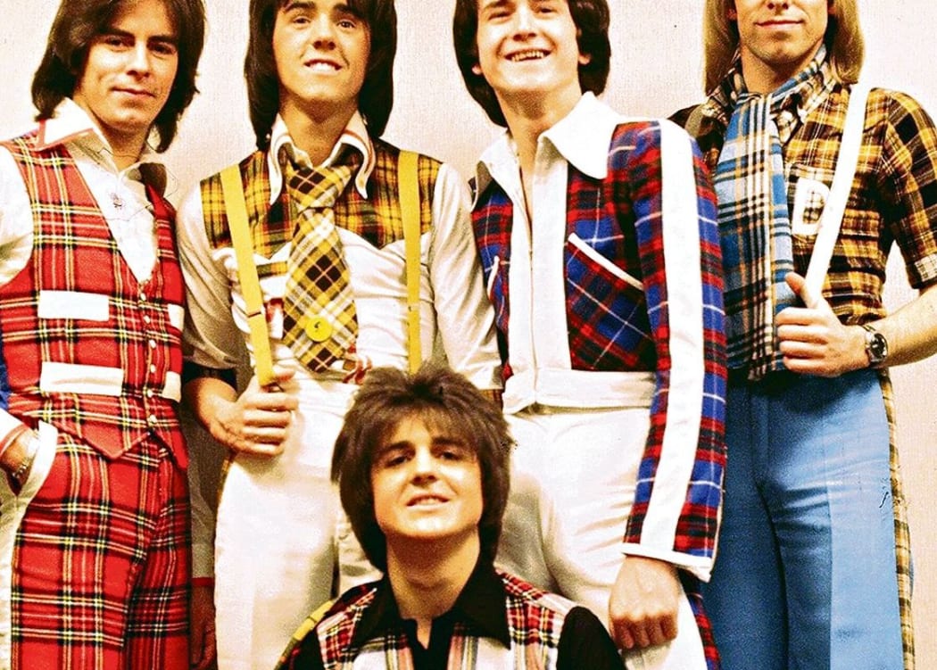 Bay City Rollers in the tartan glory that their fans emulate