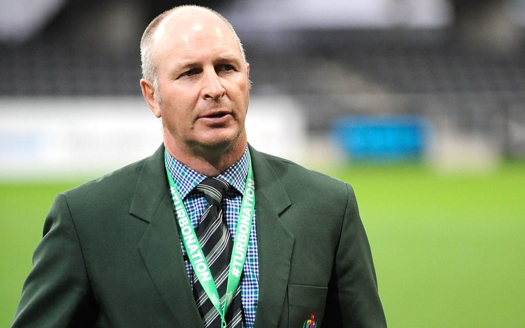 The outgoing Manawatu rugby coach Jason O'Halloran.