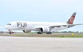 The new Airbus A350 aircraft.