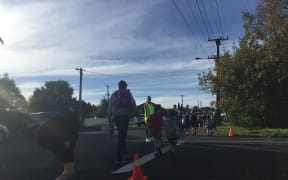 One of the crossings (Waitemata Rd, North Shore)