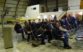 Pilots learn about the new safety app at the Nelson Aero Club