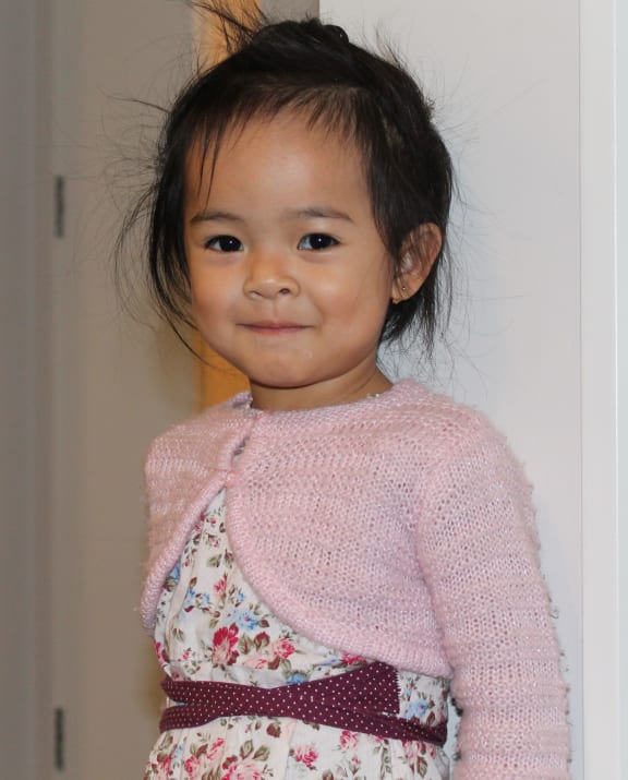 A photo of Vanny Yun's 2 year old daughter, Sonila