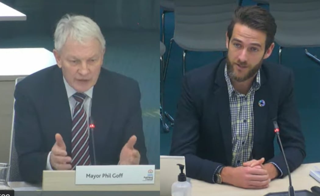 Auckland mayor Phil Goff grilled Watercare’s head of sustainability Chris Thurston at Auckland Council’s environment and climate change committee meeting earlier this month.