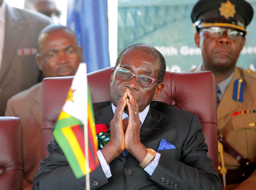 Former Zimbabwean President Robert Mugabe. Photo / AFP
