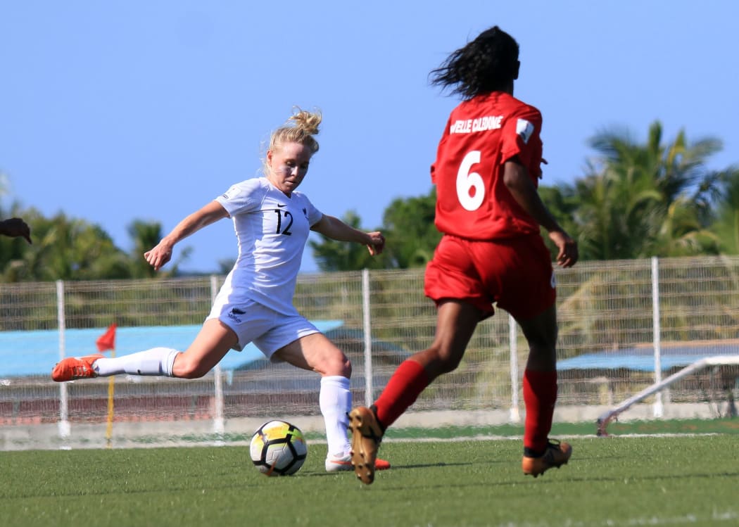 Betsy Hassett opened the scoring in the first minute.