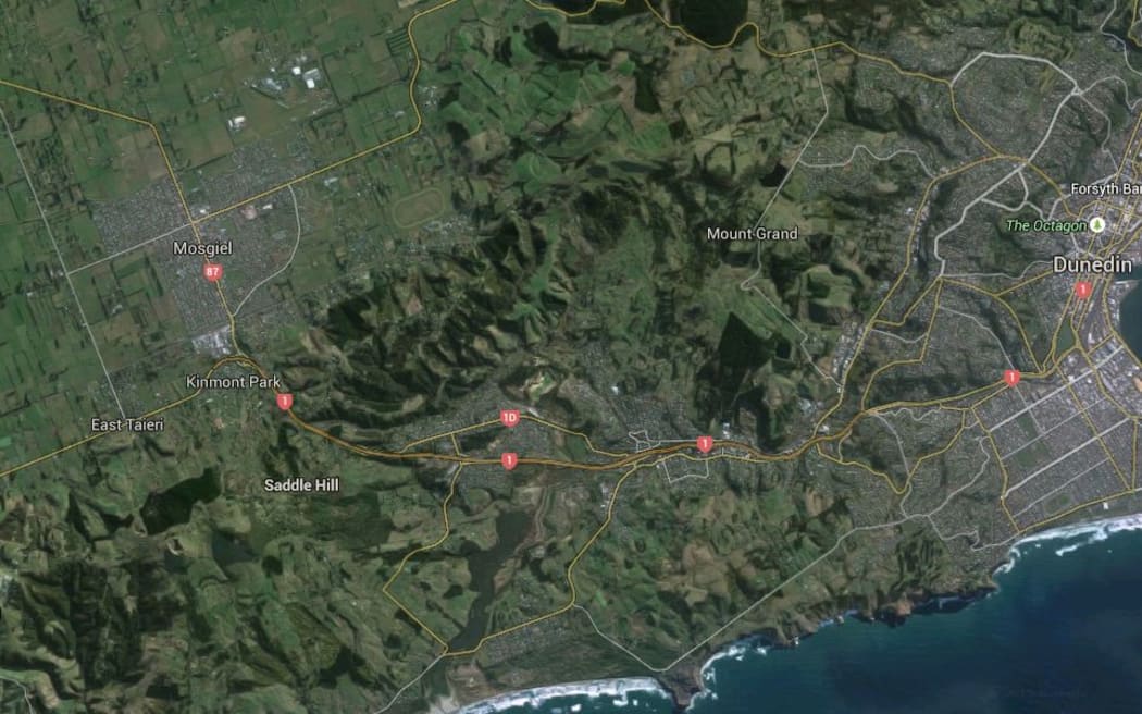 Map Saddle Hill
