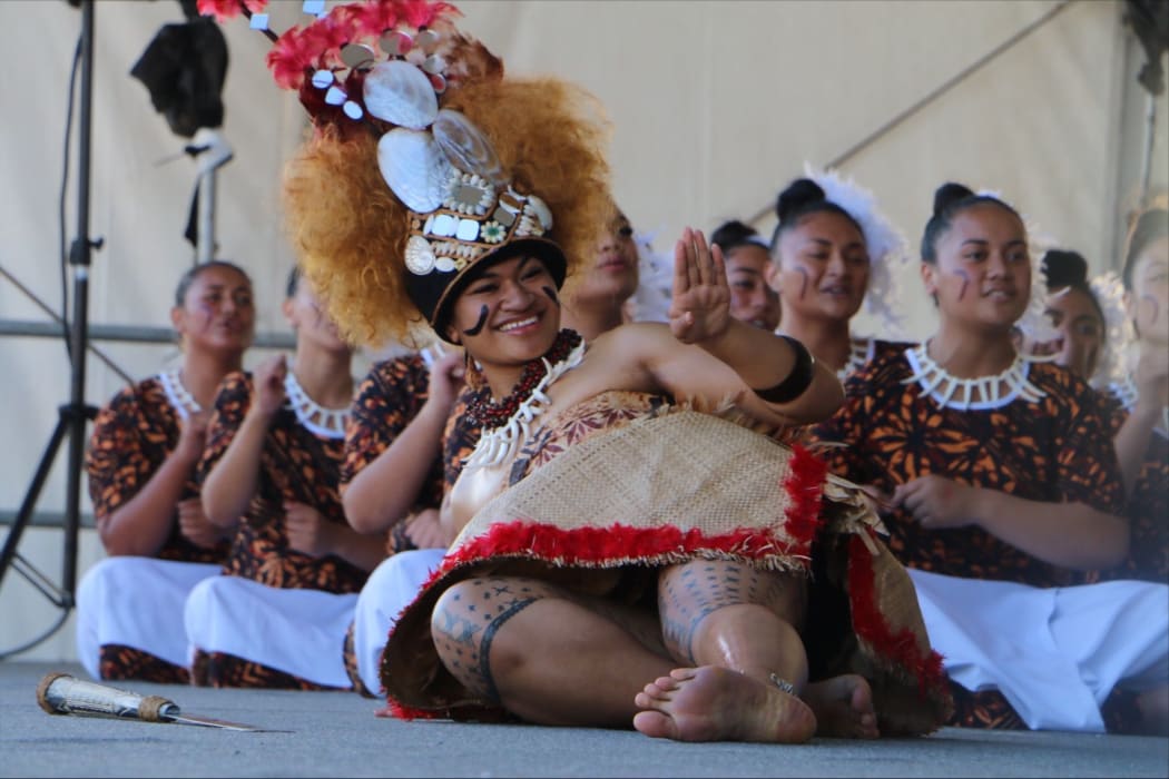 Auckland Girls' Grammar School at Polyfest 2021 in Auckland.