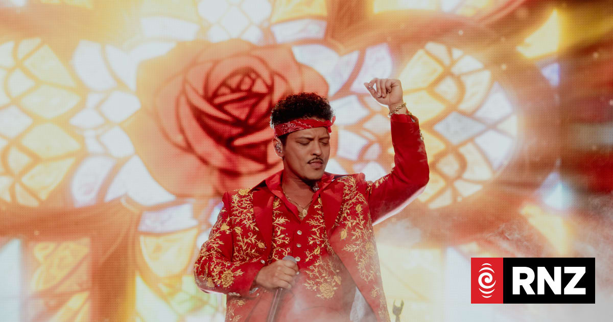Bruno Mars announces a second New Zealand show