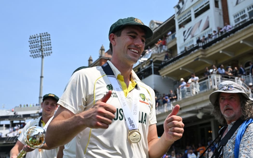 Australia's captain  Pat Cummins