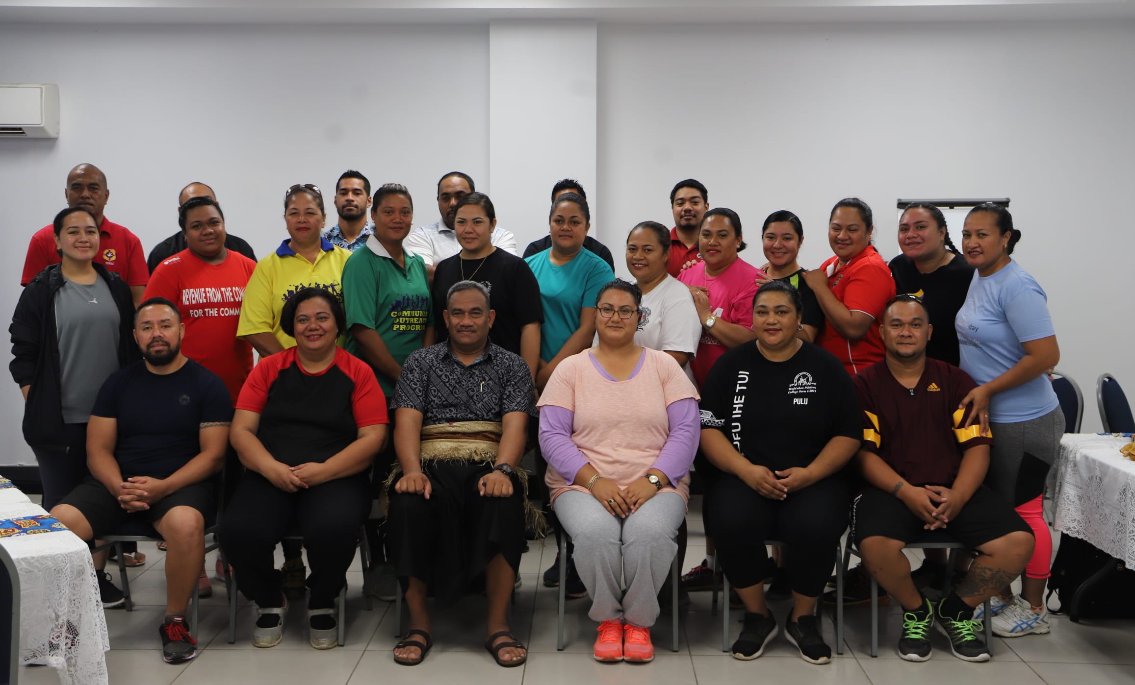 Zumba training is underway for civil servants in Tonga.
