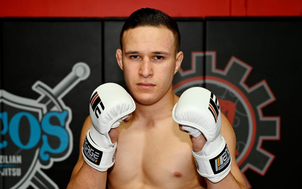 Kai Kara-France at UFC 234 media call at City Kickboxing,