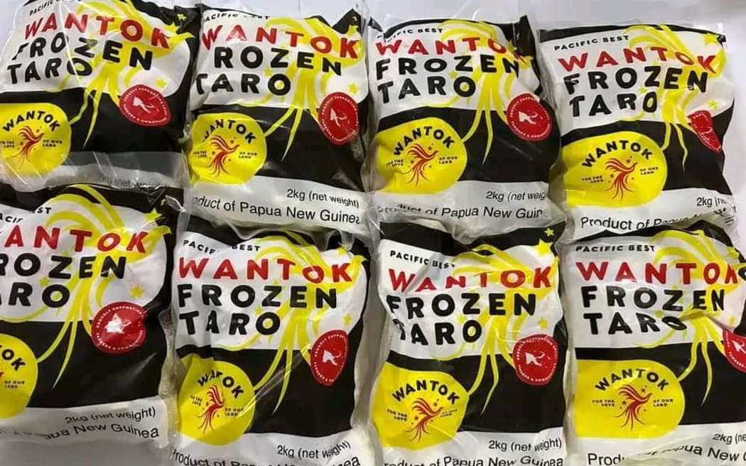 Wantok frozen taro.