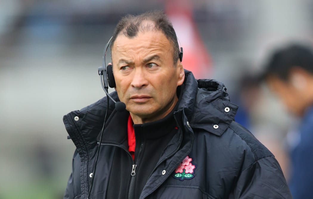 Japan rugby coach Eddie Jones