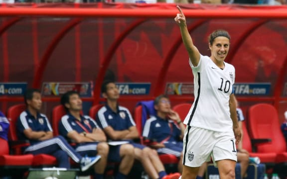 US football player Carli Lloyd
