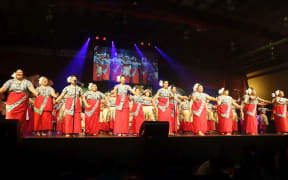 Sacred Heart College performing at the 2017 PolyFest