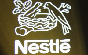 Nestle logo at HQ.