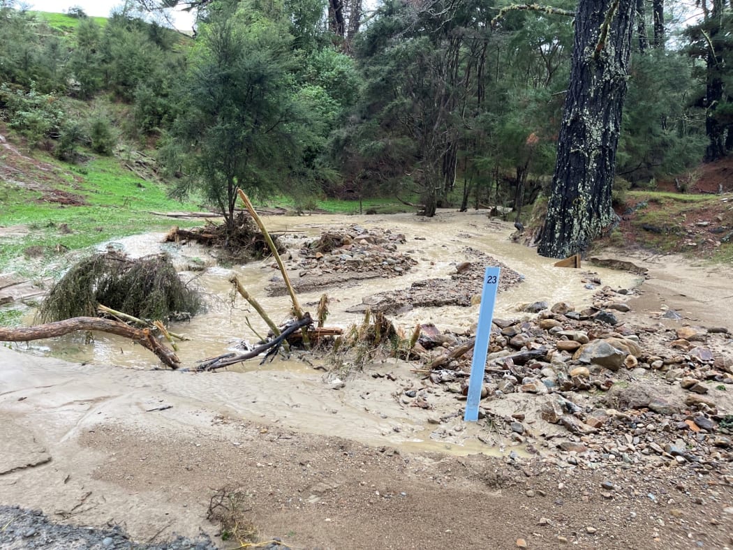 Waipiro Bay on Kopuaroa Road and Milroy Road.