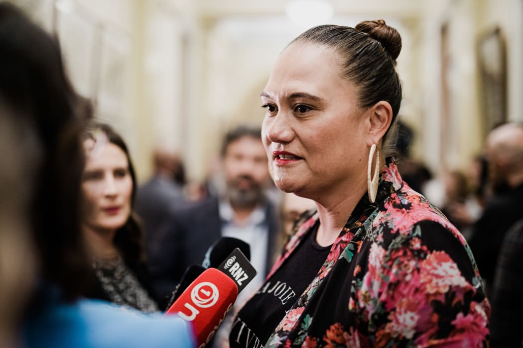 Carmel Sepuloni heading into the Labour caucus where Prime Minister Jacinda Ardern will brief MPs on her ministerial preferences for the new government.