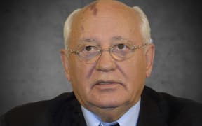 PHOTOMONTAGE; Mikhail GORBACHEV, politician, RUS, former President of the USSR (archive photo 2003), single image, cropped single motif, portrait, portrait, portrait (Photo by Malte Ossowski/SVEN SIMON / SVEN SIMON / dpa Picture-Alliance via AFP)