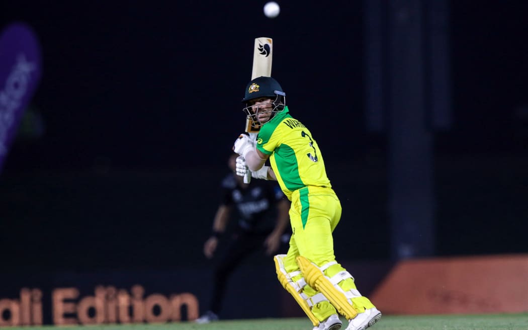 David Warner of Australia.