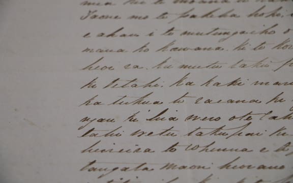 Letter written by Hōne Heke asserting his tino rangatiratanga.