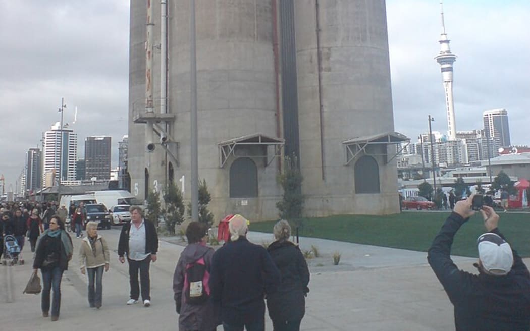 Wynyard Quarter Silo, Auckland Waterfront.