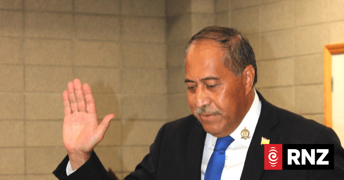 Close vote sees Niue's Dalton Tagelagi back in as prime minister