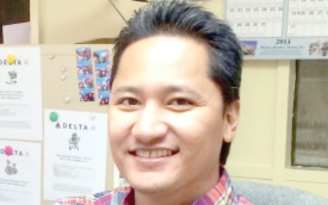 The departing Managing Director of the Marianas Visitors Authority, Christopher Concepcion.