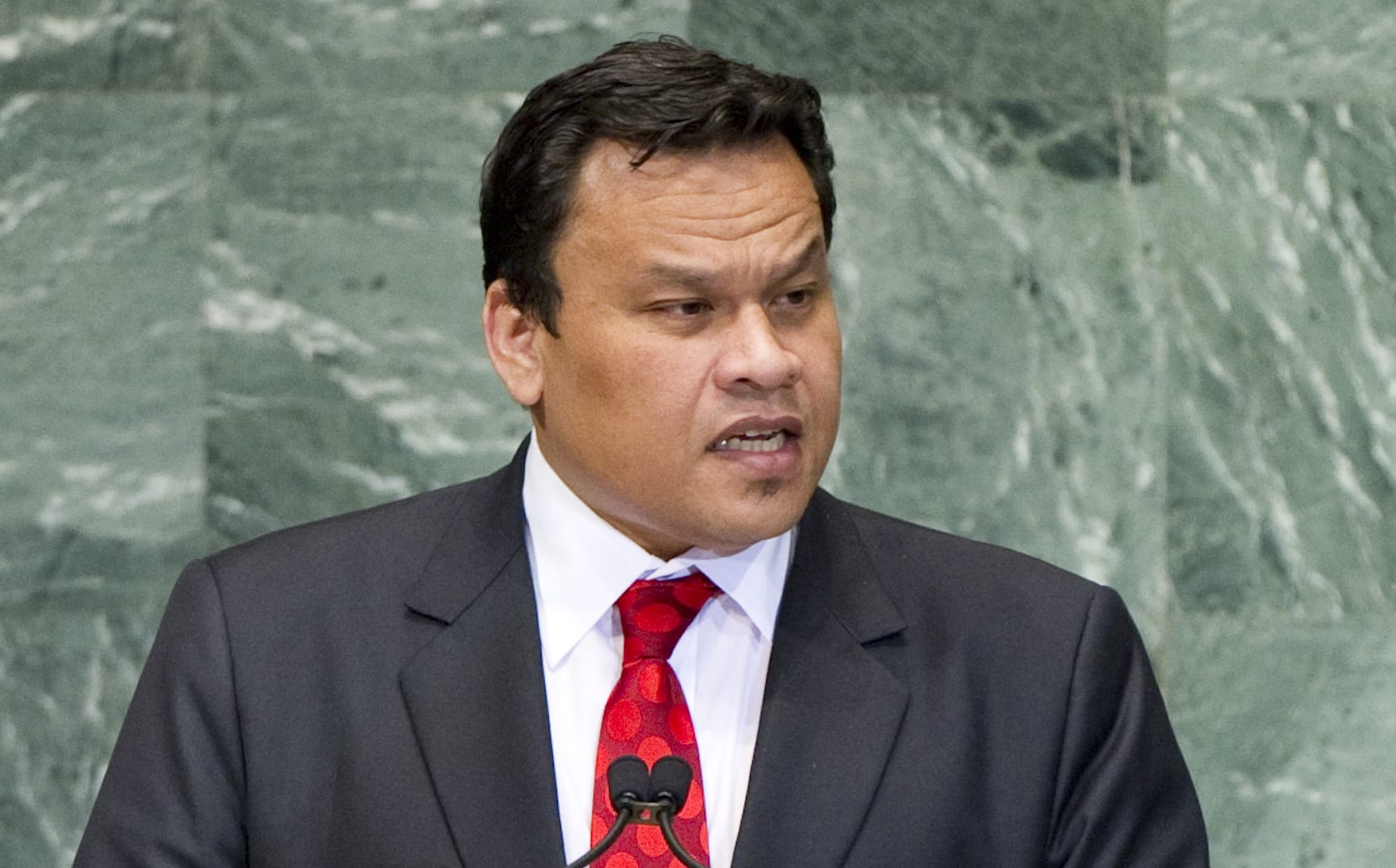 Sprent Arumogo Dabwido, President of the Republic of Nauru, addresses the general debate of the sixty-seventh session of the General Assembly on 2012.