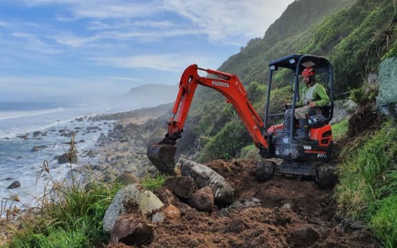 Significant work has already been undertaken by the Department of Conservation following Cyclone Dovi on its two West Coast 'great walks' including the coastal section of the Heaphy Track, pictured, and on the Paparoa Track.