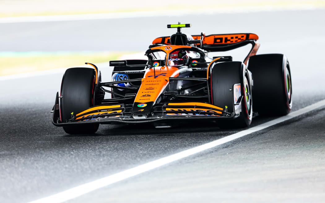 Piloto del equipo McLaren F1 Lando Norris 2024