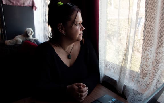 Teresa Gooch, pictured with dog Charlie, is running out of redundancy money after months of trying to find a new job