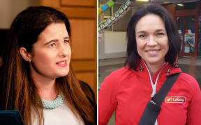 National Party MP Nicola Willis and Labour Party MP Ginny Andersen.